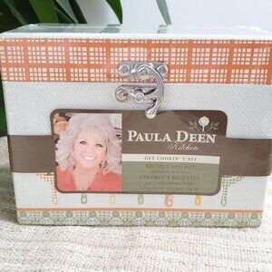 Paula Deen Kitchen Recipe Card Box New Get Cookin' Y'all Card Box Studio 18